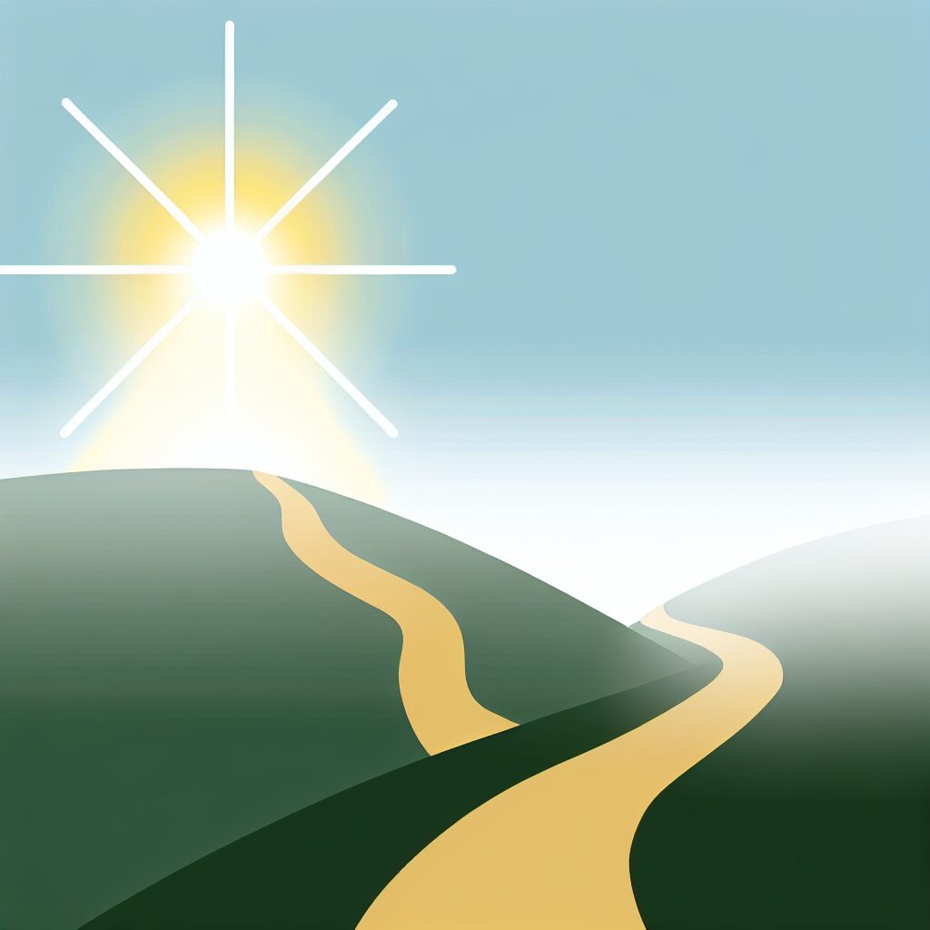 副業市場で「稼げる道」と「稼げない道」が分岐するイメージ