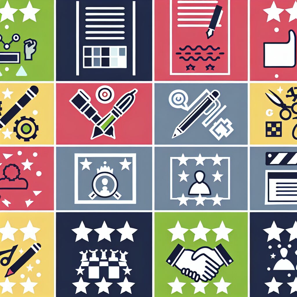 AI副業ジャンル別の難易度・始めやすさのイメージ図