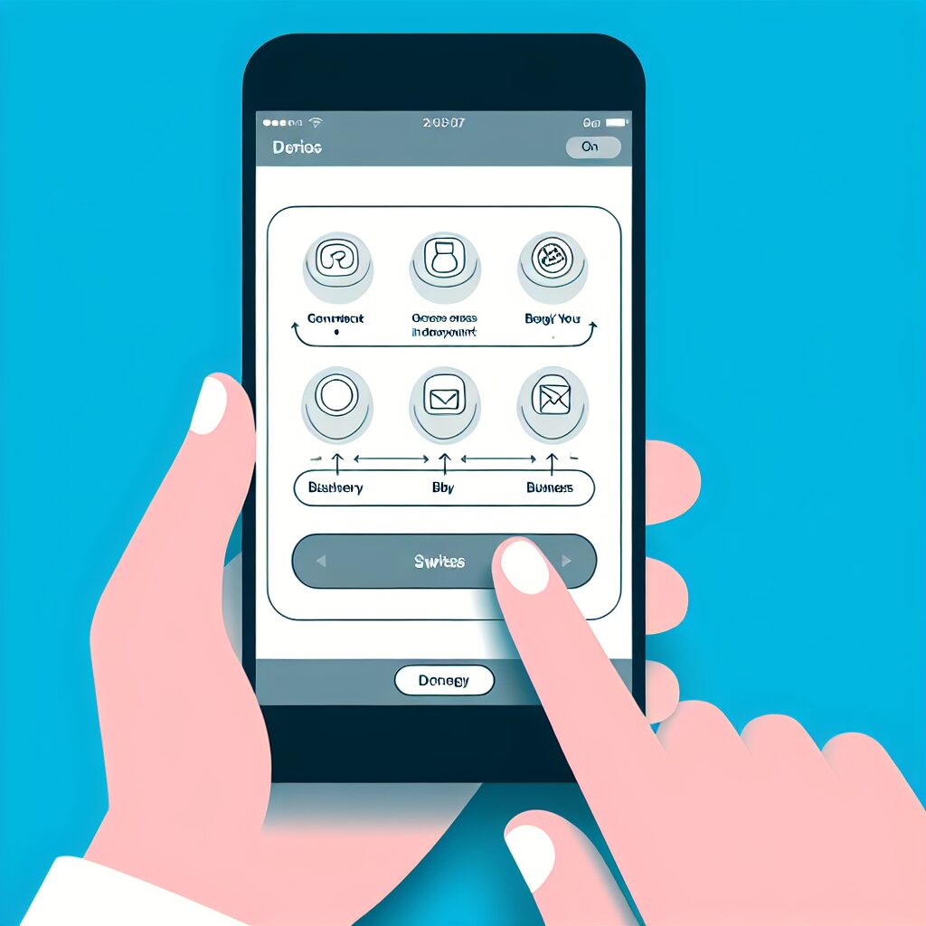 Instagramビジネスアカウントへの切り替え手順イメージ