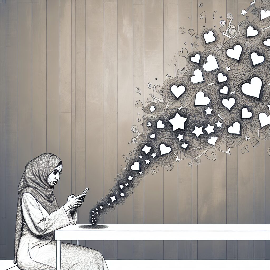 地道な投稿活動から本物のファンが育つイメージ