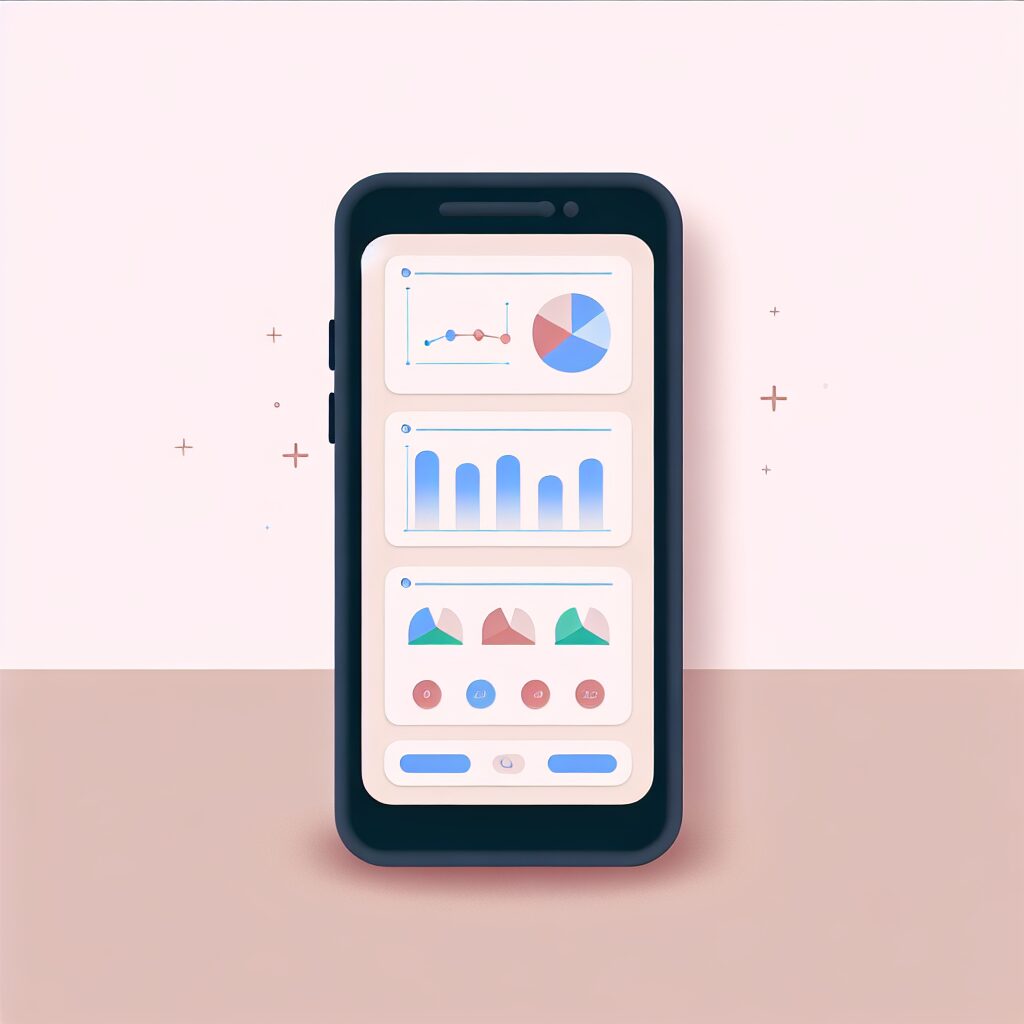 インスタインサイトのダッシュボード画面のイメージ