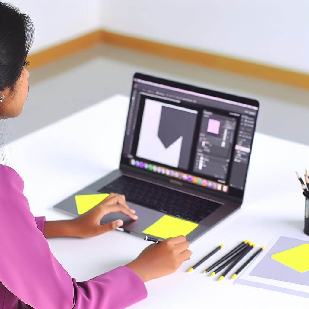 ITスキルを磨きながら在宅でバイトする大学生のイメージ